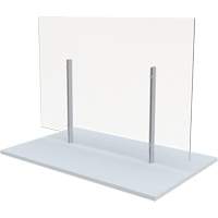 Freestanding Board Mount Sneeze Guard, 36" W x 36" H Pathway Supply LP