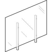 Sneeze Guard, 48" W x 36" H Pathway Supply LP