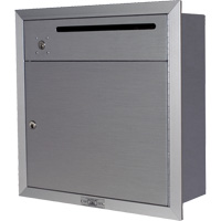 Recessed Collection Box, Wall -Mounted, 12-3/4" x 16-3/8", 2 Doors, Aluminum Pathway Supply LP