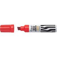 Super Colour Jumbo Permanent Marker, Chisel, Red Pathway Supply LP