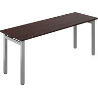 Newland Table Desk, 29-7/10" L x 72" W x 29-3/5" H, Dark Brown Pathway Supply LP