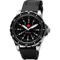 Red Maple Jumbo Diver's Quartz Watch, Digital, Battery Operated, 46 mm, Black Pathway Supply LP