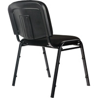 Stacking Chairs, Fabric, 32" High, 250 lbs. Capacity, Black Pathway Supply LP