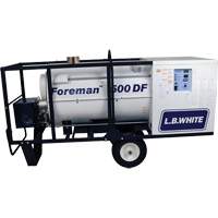 Foreman&reg; 500 Indirect-fired Portable Heater, Radiant Heat, Natural Gas, 500000 BTU/H Pathway Supply LP