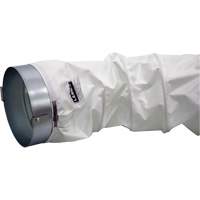Trousse de canalisation de distribution blanc 12" x 12", adaptateur et bride Pathway Supply LP