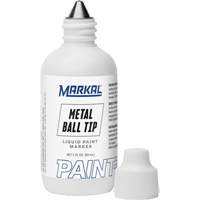 Marqueur Paint-Riter avec pointe en bille m&eacute;tallique, Liquide, Blanc Pathway Supply LP