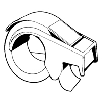 Hand Tape Dispenser, Standard Duty, Fits Tape Width Of 50.8 mm (2") Pathway Supply LP