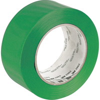 Rubans adh&eacute;sifs en vinyle 3903, 50 mm (2") la x 45,5 m (149,25') lo, 6,3 mils, Vert Pathway Supply LP