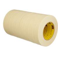 Scotch&reg; High Performance Masking Tape 231, 12 mm (1/2") x 55 m (180'), Beige Pathway Supply LP