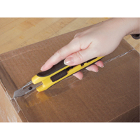 Five-Position Safety Knife, 18 mm, Silver, Rubber Handle Pathway Supply LP