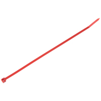 Intermediate Cable Ties, 8" Long, 40 lbs. Tensile Strength, Red Pathway Supply LP