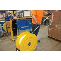 Strapping Dispenser, Polyester/Steel/Polypropylene Straps, 16"/8" Core Dia., 3"/8"/6" Roll Width Pathway Supply LP