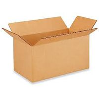 Corrugated Box, 8" L x 4" W x 4" H, Flute C Pathway Supply LP