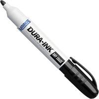 Dura-Ink&reg; Dry Erase Ink Markers, Black, Bullet Tip Pathway Supply LP