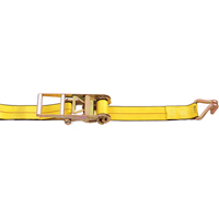 Ratchet Straps, Wire Hook, 3" W x 30' L, 5400 lbs. (2450 kg) Working Load Limit Pathway Supply LP