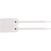 Gemini&reg; Tote Seals, 7-1/4", Plastic, Pull-Through Pathway Supply LP