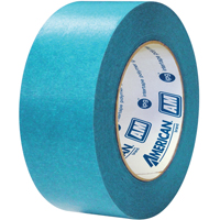 American&reg; Aqua Mask Medium Grade Masking Tape, 18 mm (3/4") x 55 m (180'), Blue Pathway Supply LP