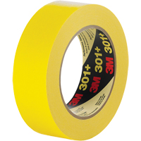 301+ Performance Masking Tape, 12 mm (1/2") x 54.8 m (180'), Yellow Pathway Supply LP
