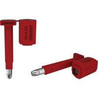 High Security Locktainer Security Seals, 3-1/4", Metal, Bolt Seal Pathway Supply LP