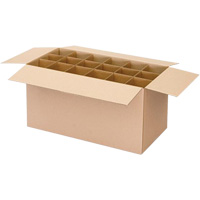 Aerosol Can Shipper Box, 12-1/4" L x 9-3/16" W x 10-5/16" H, Flute C Pathway Supply LP