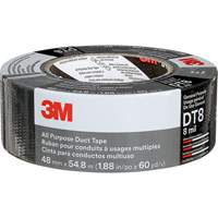 DT8 All-Purpose Duct Tape, 8 mils, Black, 48 mm (2") x 55 m (180') Pathway Supply LP