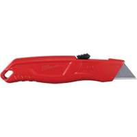 Self-Retracting Knife, 3/4", Steel, Metal Handle Pathway Supply LP