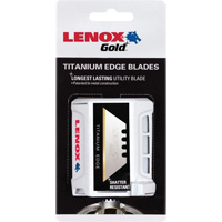 Lenox Gold&reg; Utility Knife Blades, Single Style Pathway Supply LP