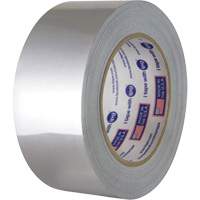 Silver Aluminum Foil Tape, 3 mils Thick, 25.4 mm (1") x 54.86 m (180') Pathway Supply LP