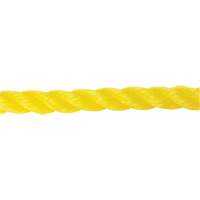 5/8" Braided Yellow Rope, Polypropylene, 200' Pathway Supply LP