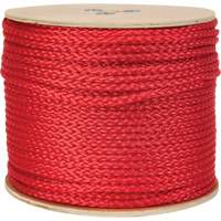 Braided Red Rope, Polypropylene, 500' Pathway Supply LP