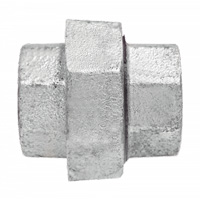 Raccord union pour tuyau, 1/8", Fer galvanis&eacute;, FPT Pathway Supply LP