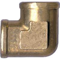 Forged 90° Elbow Pipe Fitting, FPT, Brass, 1/2" Pathway Supply LP