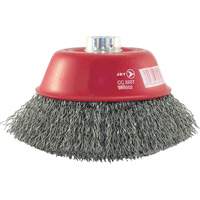 Brosse-boisseau &agrave; fils cr&ecirc;p&eacute;s en acier Pathway Supply LP