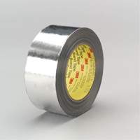 High-Temperature Aluminum Foil/Glass Cloth Tape, 12 mm (1/2") W x 33 m (108') L Pathway Supply LP
