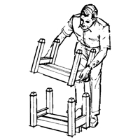 Supports empilables mobiles, 12" la x 16" p, Capacit&eacute; de 2500 lb Pathway Supply LP