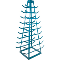 Supports pour tuyaux - Rangement horizontal, Horizontal, 9 Niveaux, 18" la x 40" p x 84" h, 1800 lb Cap. Pathway Supply LP