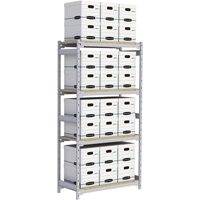 &eacute;tag&egrave;re-classeur de grande largeur, Acier, 4 Tablettes, 42" la x 18" p x 84" h Pathway Supply LP