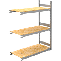 &eacute;tag&egrave;re-classeur de grande largeur, Acier, 3 Tablettes, 42" la x 18" p x 60" h, Ensemble Ajout Pathway Supply LP