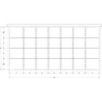 Cabinet d'entreposage &agrave; tiroirs int&eacute;gr&eacute; Interlok Pathway Supply LP