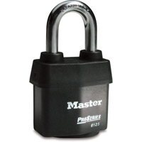ProSeries&reg; Weather Tough&reg; Padlock, Black, Keyed Different, Laminated Steel, 2-3/8" Width Pathway Supply LP
