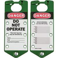 Labeled Lockout Hasps, Green Pathway Supply LP