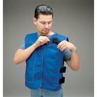 Vestes de refroidissement avec pochettes pour insertions ALLEGRO INDUSTRIES, Grand, Bleu royal Pathway Supply LP