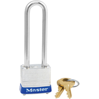 Cadenas, Argent, Cl&eacute;s identiques, Acier lamin&eacute;, Largeur de 1-1/8" Pathway Supply LP