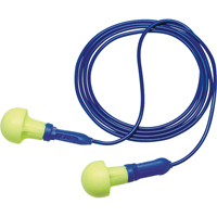 Bouchons d'oreilles d&eacute;tectables E-A-R Push-ins, Avec cordon, Taille unique, Vrac - Sac en poly, NRR dB NRR 28 dB Pathway Supply LP