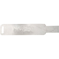 Aluminum Blank Tags, 1" W x 5-3/4" H Pathway Supply LP