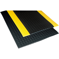 No. 419 Sof-Tred with Dyna-Shield Mats, Diamond, 2' x 3' x 1/2", Black, PVC Pathway Supply LP