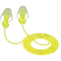 E-A-R Tri-Flange Reusable Earplugs, Corded, Bulk - Polybag, 26 dB NRR, One-Size Pathway Supply LP