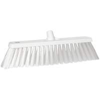T&ecirc;te de balai-brosse pour grandes particules, 2-1/2", Polyester, Blanc Pathway Supply LP