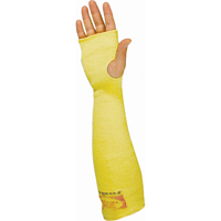 Sleeves, Kevlar&reg;, 18", ANSI/ISEA 105 Level 3, Yellow Pathway Supply LP
