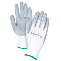 Lightweight Breathable Coated Gloves, 8/Medium, Foam Nitrile Coating, 13 Gauge, Polyester Shell Pathway Supply LP
